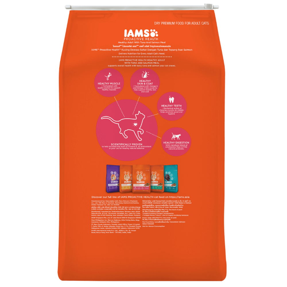 Iams salmon discount